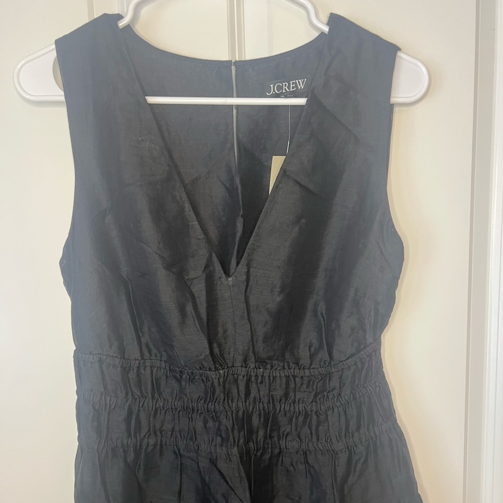 NWT J.Crew Elegant Black Maxi Dress - Picture 3 of 9
